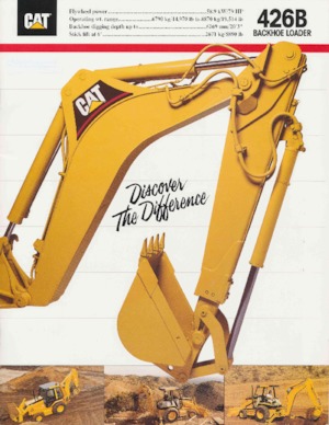 Rypadlo-nakladače Caterpillar 426 B