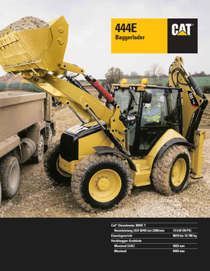 Rypadlo-nakladače Caterpillar 444E 4x4