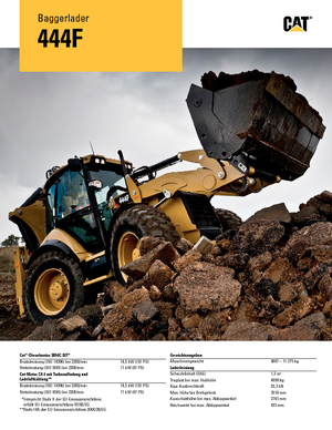 Rypadlo-nakladače Caterpillar 444F2