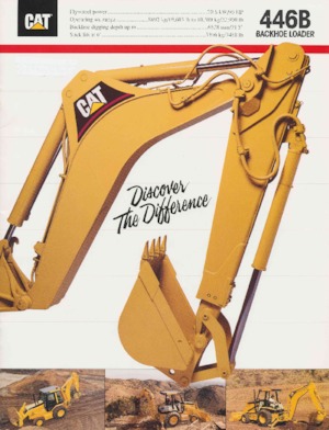 Rypadlo-nakladače Caterpillar 446 B