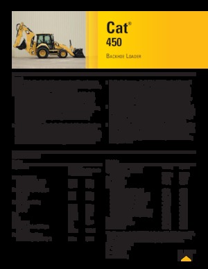 Rypadlo-nakladače Caterpillar 450