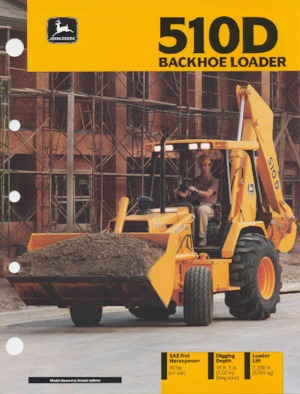 Rypadlo-nakladače John Deere Construction 510 D