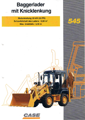 Rypadlo-nakladače Case 545