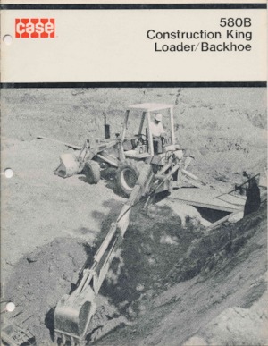 Rypadlo-nakladače Case 580 D