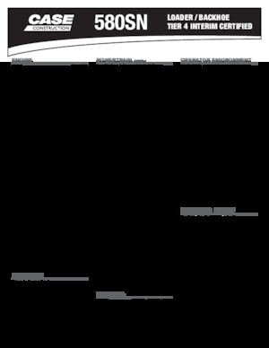 Rypadlo-nakladače Case 580 SN