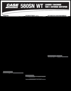Rypadlo-nakladače Case 580 SN WT