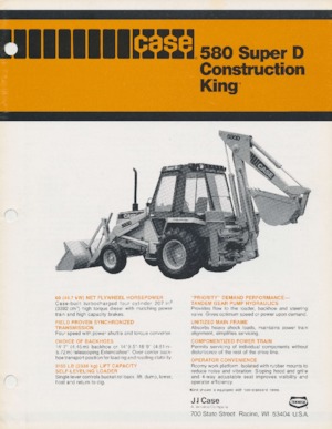 Rypadlo-nakladače Case 580 Super D