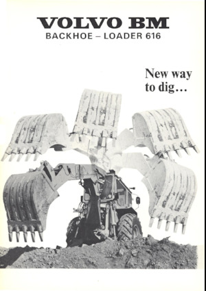 Rypadlo-nakladače Volvo 616