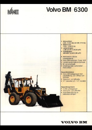 Rypadlo-nakladače Volvo 6300*