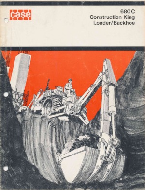 Rypadlo-nakladače Case 680 C