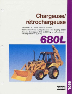 Rypadlo-nakladače Case 680 L 