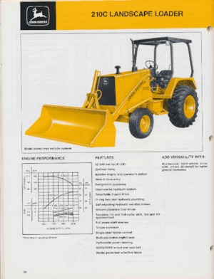 Rypadlo-nakladače John Deere Construction 210 C