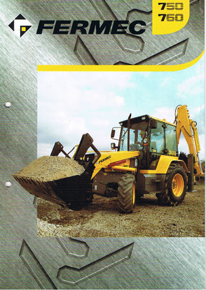 Rypadlo-nakladače Terex-Fermec 760