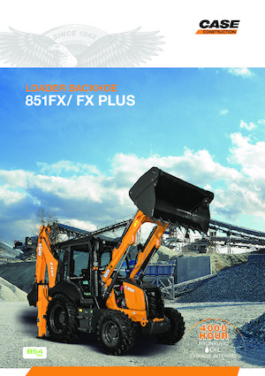 Rypadlo-nakladače Case 851FX+