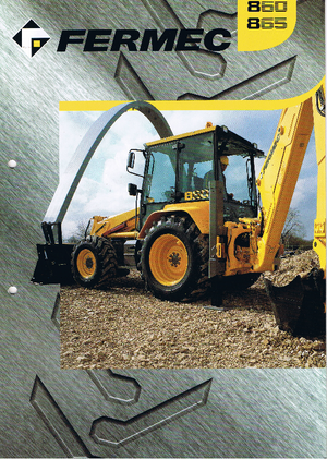 Rypadlo-nakladače Terex-Fermec 865