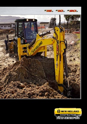 Rypadlo-nakladače New Holland B115B