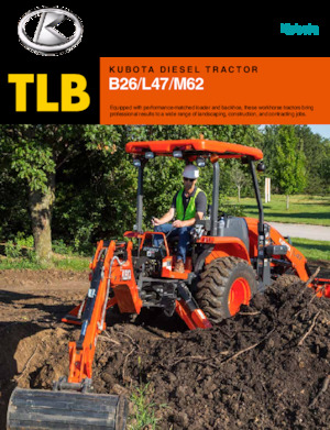 Rypadlo-nakladače Kubota M62