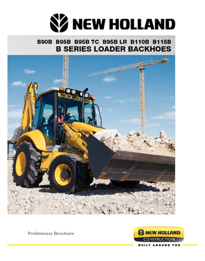 Rypadlo-nakladače New Holland B115B