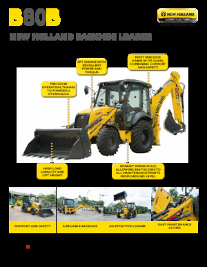 Rypadlo-nakladače New Holland B80B