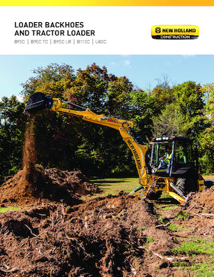 Rypadlo-nakladače New Holland B110C