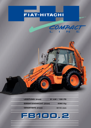 Rypadlo-nakladače Fiat-Hitachi FB 100.2
