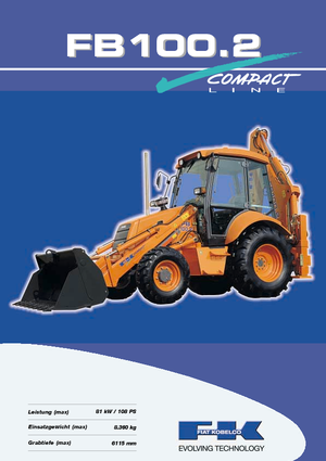 Rypadlo-nakladače Fiat Kobelco FB 100.2