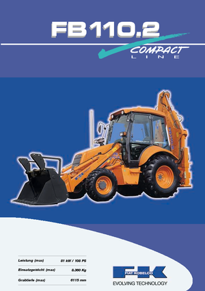 Rypadlo-nakladače Fiat Kobelco FB 110.2