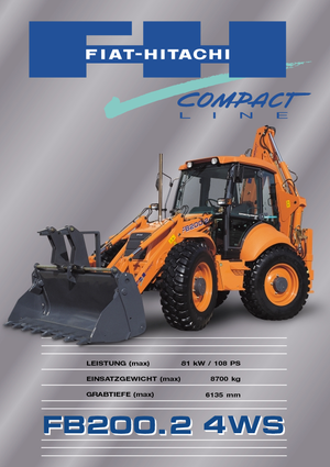 Rypadlo-nakladače Fiat-Hitachi FB 200.2