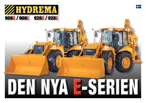 Rypadlo-nakladače Hydrema H 928 E-ESD