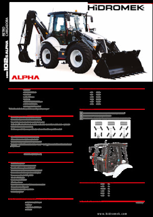 Rypadlo-nakladače Hidromek HMK 102 S Alpha