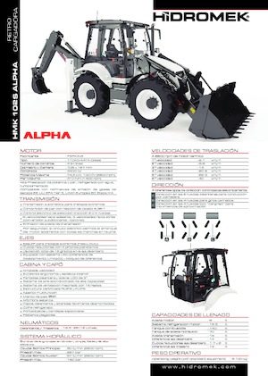 Rypadlo-nakladače Hidromek HMK 102 S Alpha