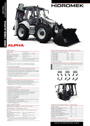 Rypadlo-nakladače Hidromek HMK 102 S Alpha