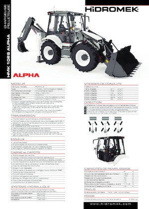 Rypadlo-nakladače Hidromek HMK 102 S Alpha