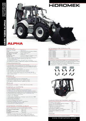 Rypadlo-nakladače Hidromek HMK 102 S Alpha