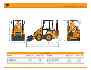 Rypadlo-nakladače JCB 1CX 8FT