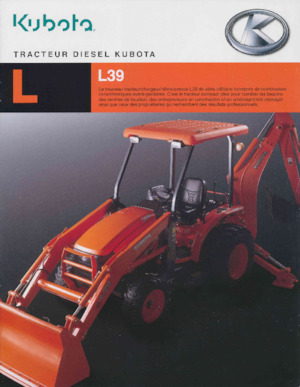 Rypadlo-nakladače Kubota L 39