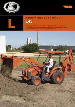 Rypadlo-nakladače Kubota L 45