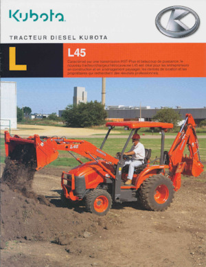 Rypadlo-nakladače Kubota L 45