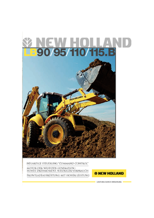 Rypadlo-nakladače New Holland LB 110