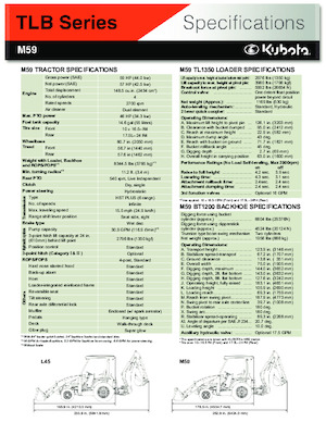 Rypadlo-nakladače Kubota M 59