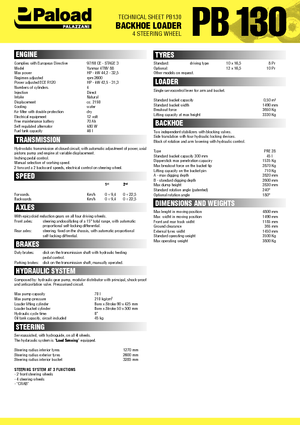 Rypadlo-nakladače Palazzani PB 130