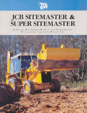 Rypadlo-nakladače JCB SITEMASTER