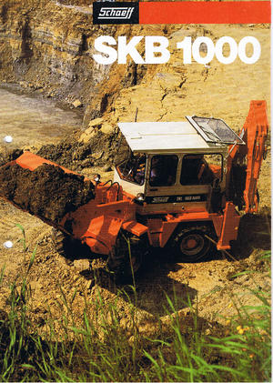Rypadlo-nakladače Terex-Schaeff SKB 1000