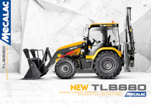 Rypadlo-nakladače Mecalac TLB880