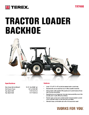 Rypadlo-nakladače Terex TX 760 B