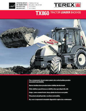 Rypadlo-nakladače Terex TX860 B