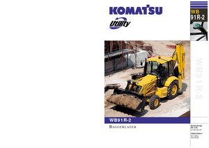 Rypadlo-nakladače Komatsu WB91R-2