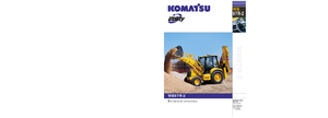 Rypadlo-nakladače Komatsu WB97R-2