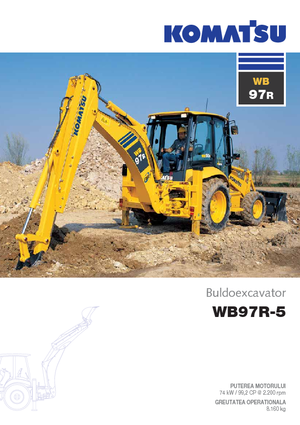Rypadlo-nakladače Komatsu WB97R-5E0