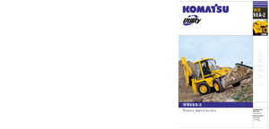 Rypadlo-nakladače Komatsu WB98A-2